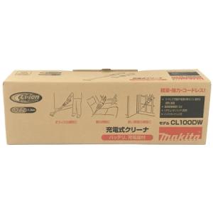 makita マキタ CL100DW 充電式 掃除機 コードレス ホワイト系
