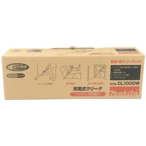 makita マキタ CL100DW 充電式 掃除機 コードレス ホワイト系