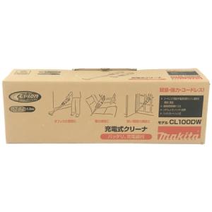 makita マキタ CL100DW 充電式 掃除機 コードレス ホワイト系