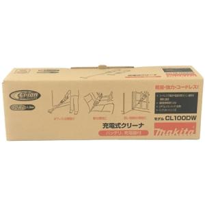 makita マキタ CL100DW 充電式 掃除機 コードレス ホワイト系