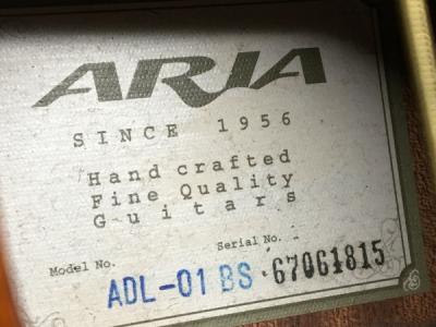 ARIA ADL-01(アコースティックギター)の新品/中古販売 | 1492424