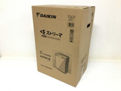 ダイキン ACK70X-W 加湿付空気清浄機 家電
