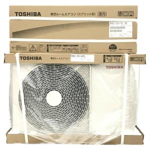 TOSHIBA RAS-2511TL RAS-2511ATL エアコン 室外機 室内機 8畳 ホワイト 東芝