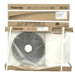 TOSHIBA RAS-2511TL RAS-2511ATL エアコン 室外機 室内機 8畳 ホワイト 東芝