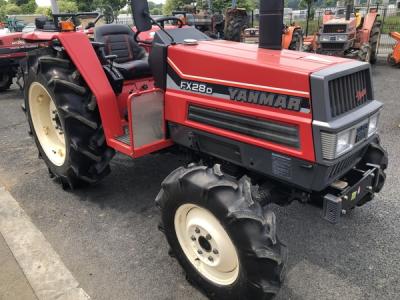 宮城県 加美郡 ヤンマー FX28D トラクター 28馬力 3657h RSC1701 ロータリー付き 農機具 農業 直