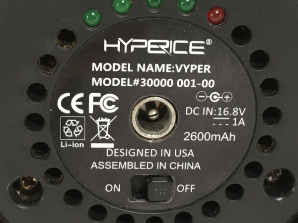 HYPERICE VYPER VG1High-Intensity #30000 001-00(エクササイズ用品)-