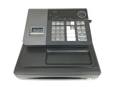 訳あり CASIO カシオ SE-S20 電子レジスター ブラック 鍵付 店舗用品