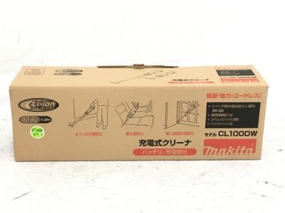 makita マキタ CL100DW 充電式 掃除機 コードレス ホワイト系