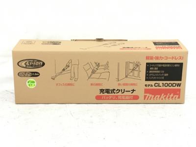 makita マキタ CL100DW 充電式 掃除機 コードレス ホワイト系