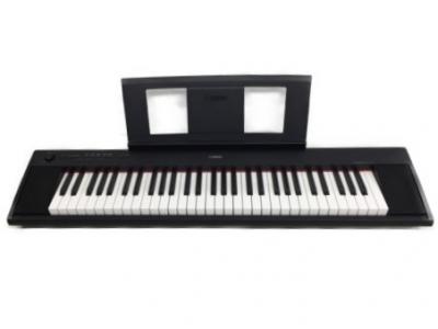 YAMAHA ヤマハ 電子キーボード piaggero ブラック NP-12B