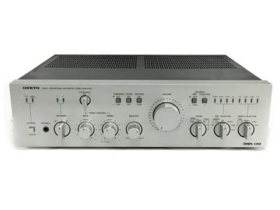 動作品】ONKYO A-808プリメインアンプ（ONKYO Integra A-808の