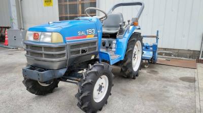 愛知県 一宮市 訳あり イセキ トラクター TF193F-UQ ロータリー付き ARF-13 1431h 19馬力 倍速 輸出 農業機械
