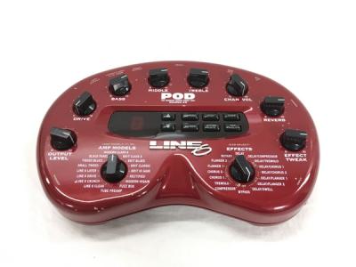 LINE6 POD Version2.0 ギター マルチエフェクター 楽器 ギター周辺機器(アンプ・エフェクター・パーツ) ギターアンプ アンプシミュレーター