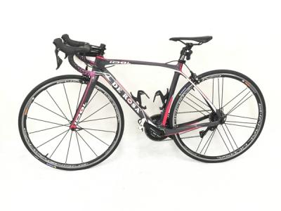 DE ROSA デローザ IDOL 47サイズ ブラックピンク カーボン フレーム 自転車 アルテグラ