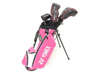 YONEX AL330 ゴルフクラブ 1W 18° UT30 FW24 7I 9I SW パター スタンド式 ゴルフバッグ付 ジュニア用 ヨネックス