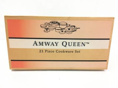 アムウェイ Amway クイーンクック 21P キッチン 鍋 フライパン
