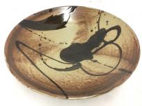 島岡達三 地釉流紋皿 約40cm 工芸品 陶芸 陶磁 益子 大皿の買取