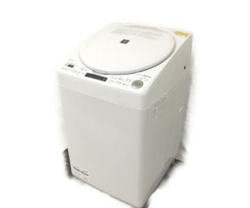 SHARP ES-TX8E-W 洗濯容量8 kg	乾燥容量4.5 kg 洗濯乾燥機 2021年製 家電 大型