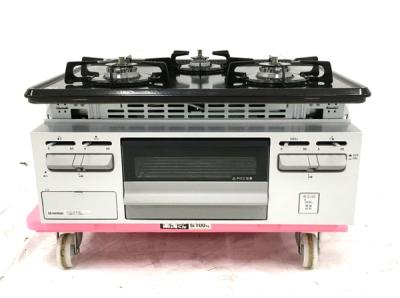 ハーマン DG32Q1VQ1SV ビルトイン ガスコンンロ 都市ガス 水無し片面焼き 60cm幅
