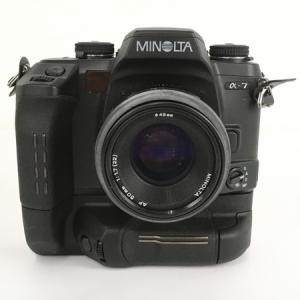 電池がない仕入れてから動作確認して販売致します。 MINOLTA α-7 ボディ デジタル カメラ 一眼レフ