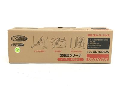 makita マキタ CL100DW 充電式 掃除機 コードレス ホワイト系