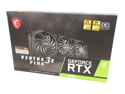 MSI GeForce RTX 3080 VENTUS 3X PLUS 10G OC LHR グラフィックボード パソコン パーツ