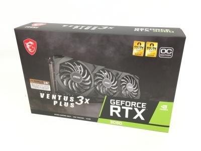 MSI GeForce RTX 3080 VENTUS 3X PLUS 10G OC LHR グラフィックボード パソコン パーツ