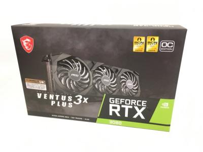 MSI GeForce RTX 3080 VENTUS 3X PLUS 10G OC LHR グラフィックボード パソコン パーツ