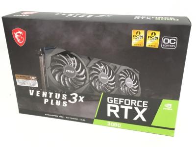 MSI GeForce RTX 3080 VENTUS 3X PLUS 10G OC LHR グラフィックボード パソコン パーツ