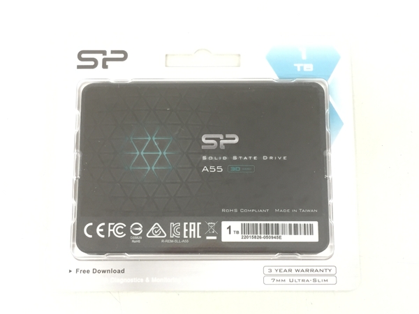 シリコンパワー 2.5 SATA Solid Drive Ace A55(パソコン)-