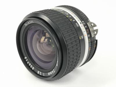 nikon nikkor 24mm 1:2.8 マニュアル レンズ 単焦点 MF 訳有
