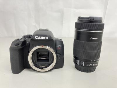 Canon EOS Kiss X10i 一眼レフ カメラ 18-55mm 55-250mm ダブル ズーム キット レンズ キヤノン