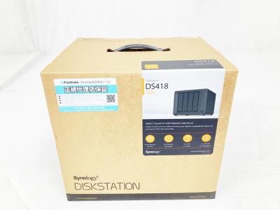 Synology DiskStation DS418 4ベイ NAS シノロジー ディスク