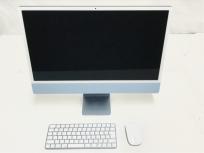 初期保障付Apple iMac 24-inch M1 2021 一体型 PC M1 8 GB SSD 256GB Big Surの買取