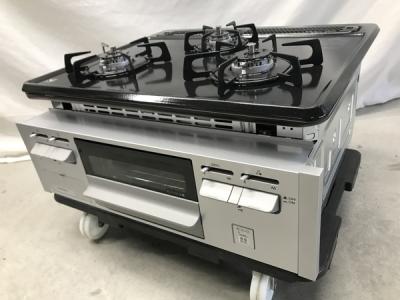 HARMAN ハーマン H1633A0WHV 2018年製 都市ガス ガスコンロ ビルトイン 家電