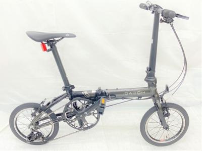 DAHON K3 14インチ 折りたたみ 自転車 1×3 3段階切り替え レッド×マットブラック ダホン