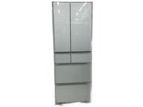 日立 HITACHI 冷蔵庫 R-F48M1 475L フレンチドア 6ドア 17年 大型の買取