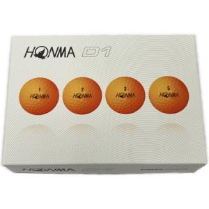HONMA D1 BT1801 オレンジ ゴルフボール 1ダース ゴルフ用品