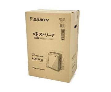 ダイキン ACK70X-W 加湿付空気清浄機 家電