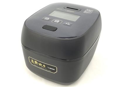 象印 ZOJIRUSHI NW-FA10BZ IH炊飯ジャー 5.5合炊き 炎舞炊き 黒釉 家電 2022年製