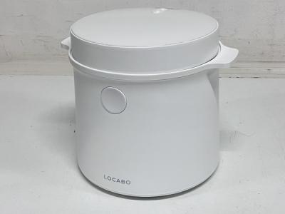 LOCABO 糖質カット炊飯器 ホワイト JM-C20E-W