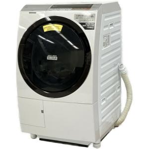 HITACHI BD-SX110CL ドラム式洗濯機 ビッグドラム 電機洗濯乾燥機 左開き 2019年製 日立大型