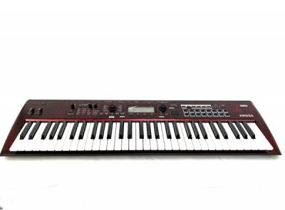KORG KROSS 2-61 61鍵 シンセサイザー スタンド 付属 キーボード 楽器 オーディオ 音響 コルグ