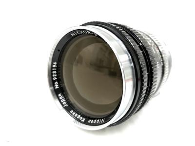 Nikon ニコン NIKKOR-P 1:2.5 f=10.5cm カメラレンズ フード つき