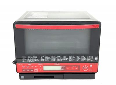 HITACHI 日立 MRO-TS8 2017年製 ヘルシーシェフ レッド 電子レンジ オーブンレンジ