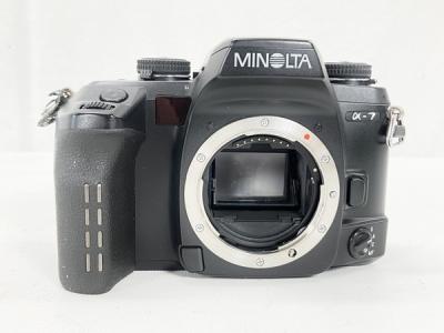 電池がない仕入れてから動作確認して販売致します。 MINOLTA α-7 ボディ デジタル カメラ 一眼レフ