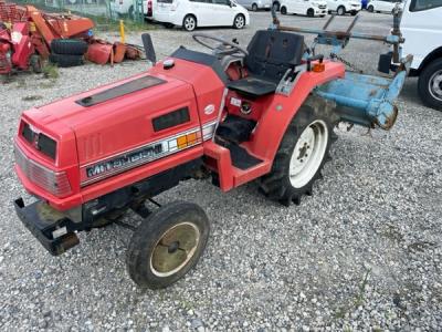 長野県 長野市 MITSHUBISHI 三菱 MT16 トラクター 自動水平 4WD 835h ディーゼル 16馬力 輸出 農機具