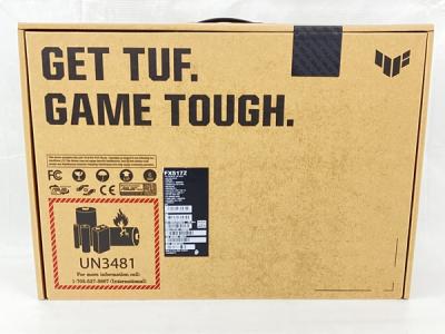 ASUS TUF Dash F15 FX517Z FX517ZM-I7R3060PRO 15.6インチ ゲーミング ノートパソコン エイスース 品