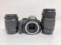 Canon EOS kiss x7 ダブル ズームキット レンズ 18-55 55-250 一眼 カメラ セットの買取