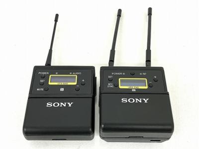 SONY UWP-D21 ピンマイク B帯アナログワイヤレスマイクロホンパッケージ プロオーディオ ソニー